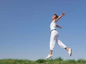 bigstock-Active-senior-woman-is-jumping-26447909